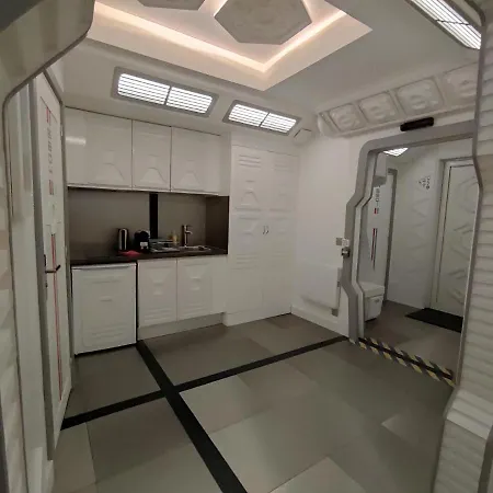 Appartement Space Lodge, Vaisseau Spatial - Jeu Type Escape Game *