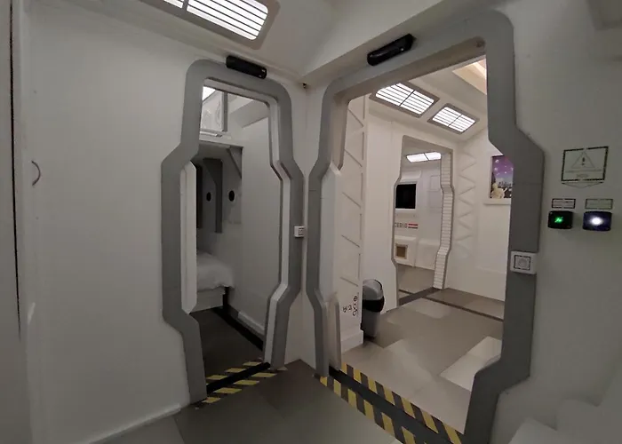 Apartament Space Lodge, Vaisseau Spatial - Jeu Type Escape Game