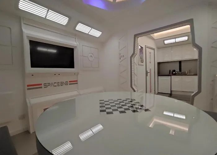 Space Lodge, Vaisseau Spatial - Jeu Type Escape Game Lejlighed Lisieux