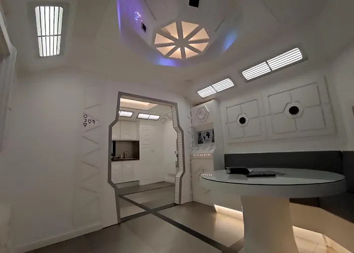 Space Lodge, Vaisseau Spatial - Jeu Type Escape Game Lejlighed